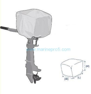 Kryt závěsného motoru L63 x W35 x H50 cm