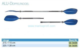 Dvojité pádlo 225/120cm