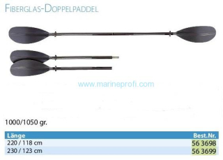 Dvojité pádlo 230/123 cm